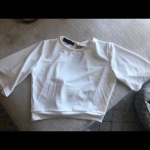 Open Back Crop from PrettyLittleThing